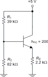      -Is the circuit in Figure  midpoint biased? A)  Yes B)  No