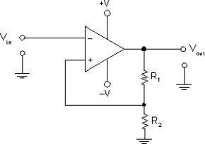     -The circuit in Figure  has values of R1= 10 kΩ, R2= 20 kΩ, and ±10 V supply voltages. What is the UTP value for the circuit? A)  6 V B)  -6 V C)  5.4 V D)  -5.4 V