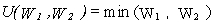 <strong>An individual whose utility function is given by (where W<sub>i</sub> is wealth in state i)will</strong> A)never gamble no matter how favorable the odds. B)only gamble if the expected value of the bet is positive. C)gamble if the bet is not too unfair. D)always gamble,no matter how unfavorable the odds.