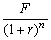 In the formula P = the term r is ________.