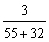 A restaurant manager tracks complaints from the diner satisfaction cards that are turned in at each table.The data collected from the past week's diners have been plotted and appear in the following graph.The number of complaints for each category is with each bar.   How was the value for the point represented by the triangle calculated? A)    B)    C)    D)   