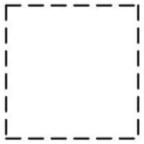 In the following figure,most people perceive a square.________ occurs when the brain fills in gaps in order to perceive complete forms.   A) Proximity B) Similarity C) Continuity D) Closure