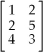 Add the matrices   +   . A)    B)    C)    D)    E) None of the above