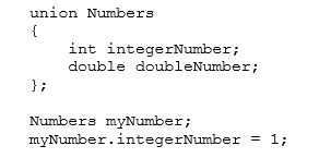 The following union declaration appears on a system uses 4-byte ints and 8-byte doubles.   