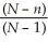 THE NEXT QUESTIONS ARE BASED ON THE FOLLOWING INFORMATION: In taking a sample of n observations from a population of N members,the variance of the sampling distribution of the sample means is    =        .The quantity    is called the finite population correction factor. -Explain why the result for possible magnitudes of the finite population correction factor,for samples of n =15 observations from populations of N = 15,30,60,100,500,1,000,5,000,and 10,000 members,is precisely what one should expect on intuitive grounds.