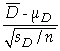 In two‐sample test for means with paired samples,the test statistic is given by ________. A) Z =   B) t =   C) t =   D)    =  