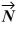For the vectors shown in the figure, express vector    in terms of vectors    and    .  