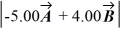 Vectors   and   Are shown in the figure. What is   ?   A)  31.8 B)  -32.0 î - 2.00 ĵ C)  1028 D)  34.0 E)  -2.00 î - 32.0 ĵ