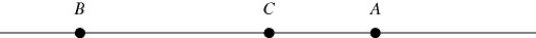 A cat runs along a straight line (the x-axis) from point A to point B to point C, as shown in the figure. The distance between points A and C is 5.00 m, the distance between points B and C is 10.0 m, and the positive direction of the x-axis points to the right. The time to run from A to B is 20.0 s, and the time from B to C is 8.00 s. As the cat runs along the x-axis between points A and C (a) what is the magnitude of its average velocity? (b) what is its average speed?  