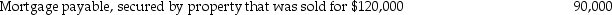 Finale Company is in bankruptcy and is being liquidated under the provisions of Chapter 7 of the bankruptcy code.The trustee has converted all assets into $180,000 cash and has prepared the following list of approved claims: Customer deposits ($1,000 from each of three customers            Note payable to bank,secured by all accounts receivable of which $45,000    Required: How much will the bank receive on the note payable?
