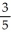 Use equivalent ratios in higher terms to eliminate the fractions:   to   to  