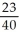 Solve:   (4 - 3x) +   =   x -   (2x - 3)