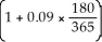 Solve: x   + 2x   = $2551.65