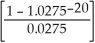 FV = 50 000; PMT = 50000(   ) = $1125.00; P/Y = C/Y = 2; i =   = 0.0275 Since the maturity date is Nov.4, the semi-annual interest dates are May 4 and Nov. 4. The interest date preceding the date of purchase is November 4, 2012. The time period from Nov. 4, 2012 to November 4, 2022 is 10 years. n = 10(2) = 20 The purchase price on the date preceding the date of purchase PP(Nov. 4, 2012) = 50000(1.0275)<sup>-20</sup> + 1125     The purchase price is $46 193.19 The number of days from Nov.4, 2012 to May 4, 2013 is 181 days. The number of days from Nov.4, 2012 to March 20, 2013 is 136 days. PV = $46 193.19; r = i = 0.0225; t =   FV = $46 193.19   = $46 974.14 The cash price on March 20, 2013 is $46 974.14