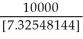 a) PV = 10 000.00; n = 2(4) = 8; i =   = 2% = 0.02; I/Y = 8; P/Y = C/Y = 4;           Programmed solution:   b) Amortization Table (done using Excel):   c) PMT = 1365.10; n = 5(number of payments left); i = 0.02     = $6434.34 Programmed solution:   The difference from the chart is due to rounding.