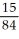 Express the following as a percentage:   A)  16.67% B)  166.67% C)  1.667% D)  0.1667% E)  0.001667%
