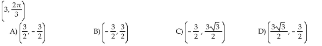 Give the rectangular coordinates for the point.