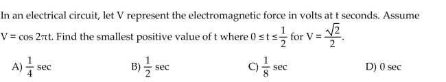 Solve.