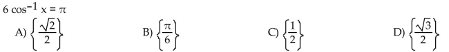 Solve the equation for exact solutions.