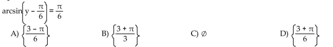 Solve the equation for exact solutions.
