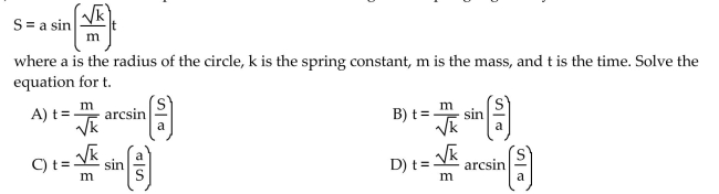 Solve the problem. The formula for the up-and-down motion of a weight on a spring is given by