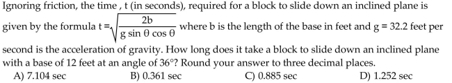 Solve the problem.