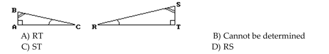 Decide whether the statement is possible or impossible for an angle . BA