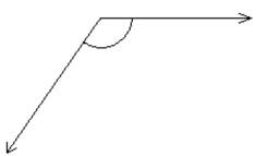 Classify the angle as acute, right, obtuse, or straight. -  A)  Straight B)  Acute C)  Right D)  Obtuse