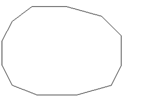 Classify the polygon by name. If it is a quadrilateral, give its specific name. -  A)  Octagon B)  Dodecagon C)  Decagon D)  Nonagon