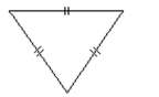 Classify the triangle as acute, right, or obtuse and as equilateral, isosceles, or scalene. -  A)  Obtuse, isosceles B)  Obtuse, equilateral C)  Acute, equilateral D)  Acute, scalene