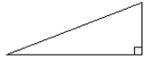 Classify the triangle as acute, right, or obtuse and as equilateral, isosceles, or scalene. -  A)  Right, scalene B)  Obtuse, equilateral C)  Obtuse, scalene D)  Acute, scalene