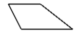 Identify the quadrilateral. -  A)  Rhombus B)  Trapezoid C)  Rectangle D)  Parallelogram