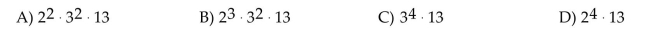 Find the prime factorization of the number 468