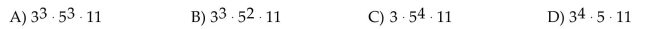Find the prime factorization of the number 7425