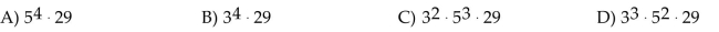 Find the prime factorization of the number 32,625