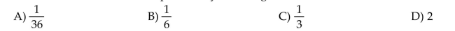 Estimate the indicated probability. A fair die is rolled. What is the probability of rolling a 3 or a 6?
