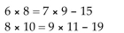 <strong>Use inductive reasoning to predict the next line in the pattern. </strong> A) 10 × 12 = 11 × 13 - 23 B) 10 × 12 = 11 × 13 - 21 C) 10 × 12 = 11 × 13 + 21 D) 10 × 12 = 13 × 19 - 23