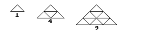 Solve the problem using inductive reasoning. -How many triangles are in the next figure?   A)  16 B)  18 C)  36 D)  12