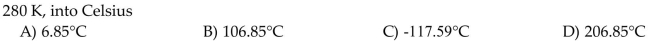 Convert the temperature, as indicated. Round your answer to hundredths, if appropriate.