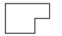 Form a tiling from the given figure using translations and reflections. - 