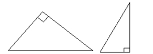 Determine if the pair of triangles are similar. -  A) Not similar B) Similar