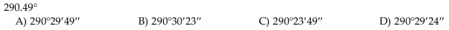 Convert the given degree measure into degrees, minutes, and seconds of arc.