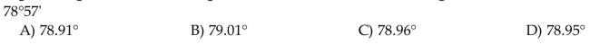Convert the given angle measure into degrees and decimal fractions of a degree.