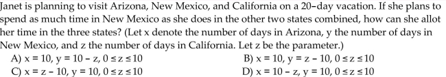 Solve the problem. 16)