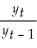 <strong>The relationship between the level of growth of an economic variable, gt, and its level, yt, is best approximated as</strong> A) gt =   B) gt = log yt + log yt ? ?. C) log gt = yt - yt ? ?. D) gt = log yt - log yt ? ?. E) yt = log gt - log gt ? ?. <div style=padding-top: 35px> 