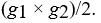 <strong>Suppose that g? represents the ratio of year 2 GDP to year 1 GDP, both valued at year 1 prices. Suppose that g? represents the ratio of year 2 GDP to year 1 GDP, both valued at year 2 prices. The ratio of chain-weighted year 2 GDP to chain-weighted year 1 GDP equals</strong> A) B) C) D) E)