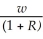 <strong>The optimal trade-off between current leisure and current consumption goods is expressed as</strong> A) MRS?,C =   B) MRS?,C = w. C) MRS?,C =   D) MRS?,C =   E) MRS?,C =   <div style=padding-top: 35px> 