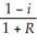 The Fisher relationship may be described by the following equation in which R is the nominal rate of interest, r is the real rate of interest, and i is the inflation rate. A)  i = r + R B)  1 + i =   C)  1 + r =   D)  1 + r =   E)  R = r + i