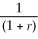 <strong>A one-period bond is a promise to repay</strong> A) units of goods in the second period. B) r units of goods in the second period. C) (1 + r) units of goods in the second period. D) the original amount lent.