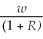 <strong>The optimal trade-off between current leisure and current consumption goods is expressed as</strong> A) MRS?,C = B) MRS?,C' = w. C) MRS?,C' = D) MRS?,C' =